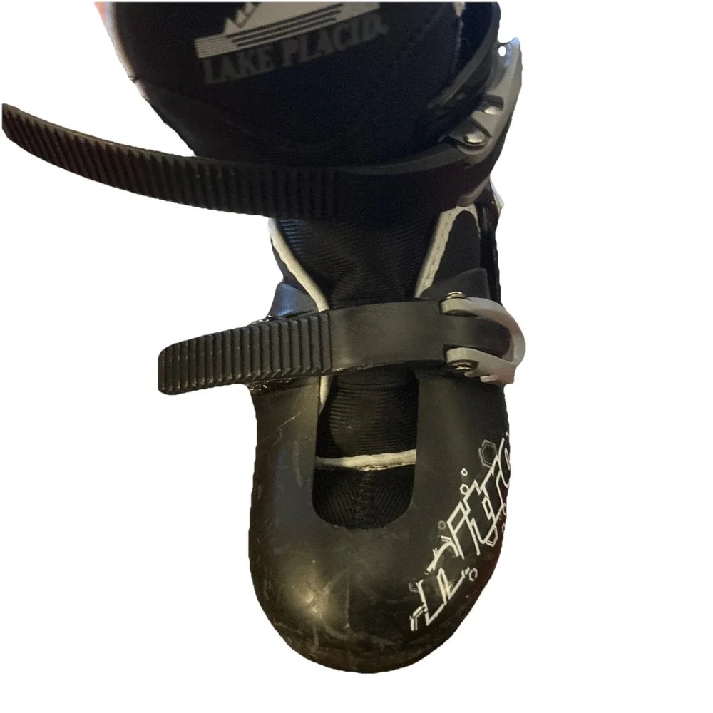 Lake Placid Nitro 8.8 Boy's Hockey Skates Adjustable JR11-JR13 Used